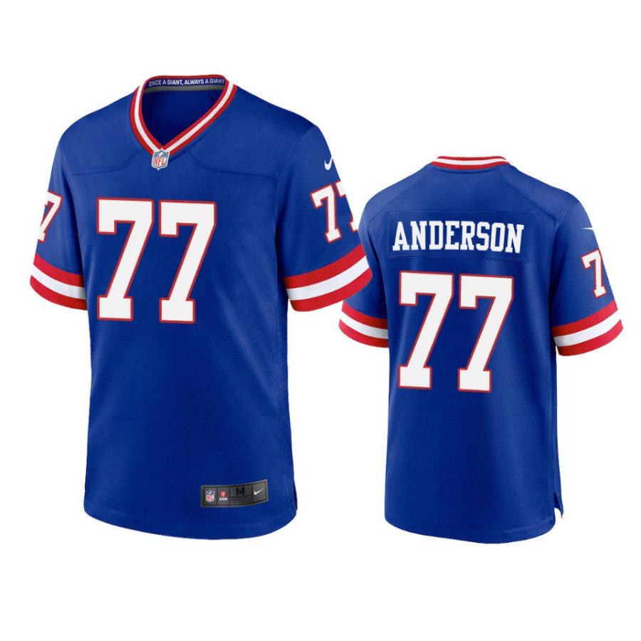 jack anderson giants classic game royal jersey