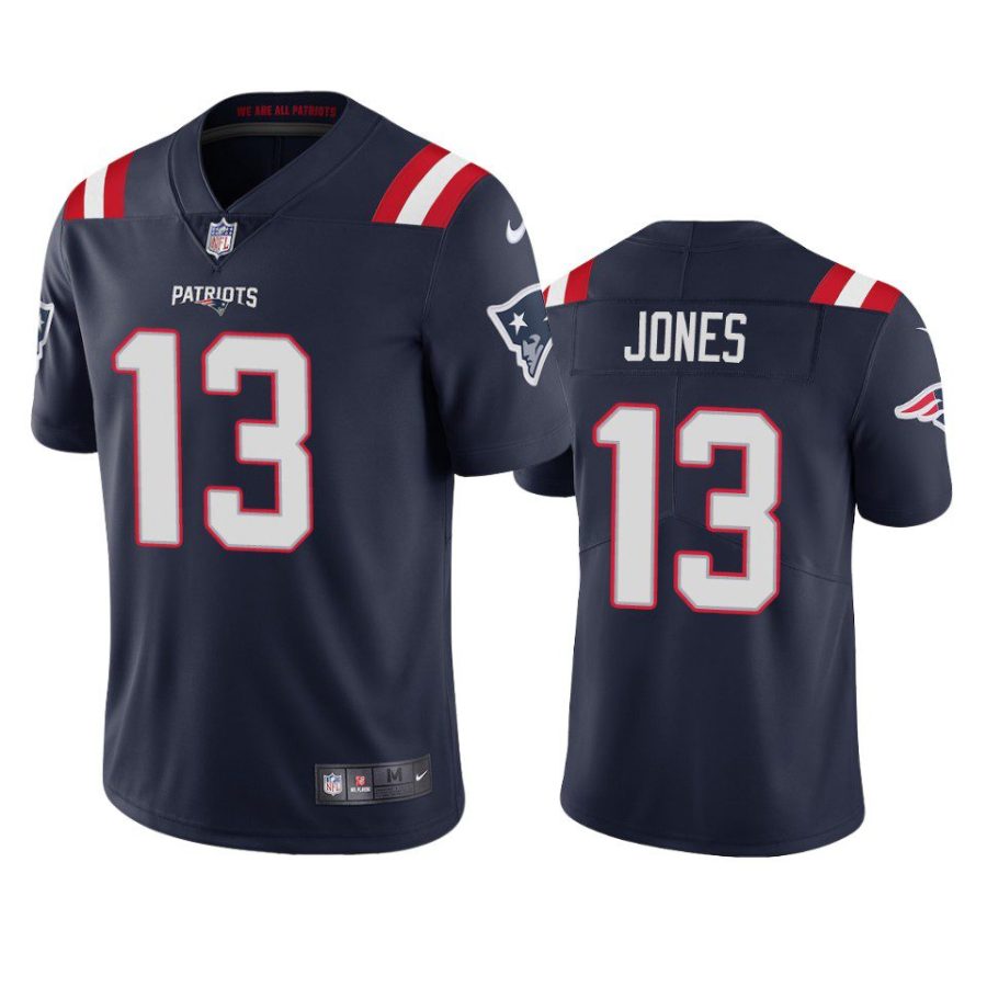 jack jones patriots jersey navy vapor limited