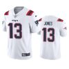 jack jones patriots jersey white vapor limited