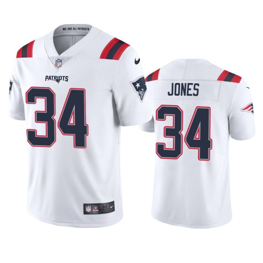 jack jones patriots vapor limited white jersey