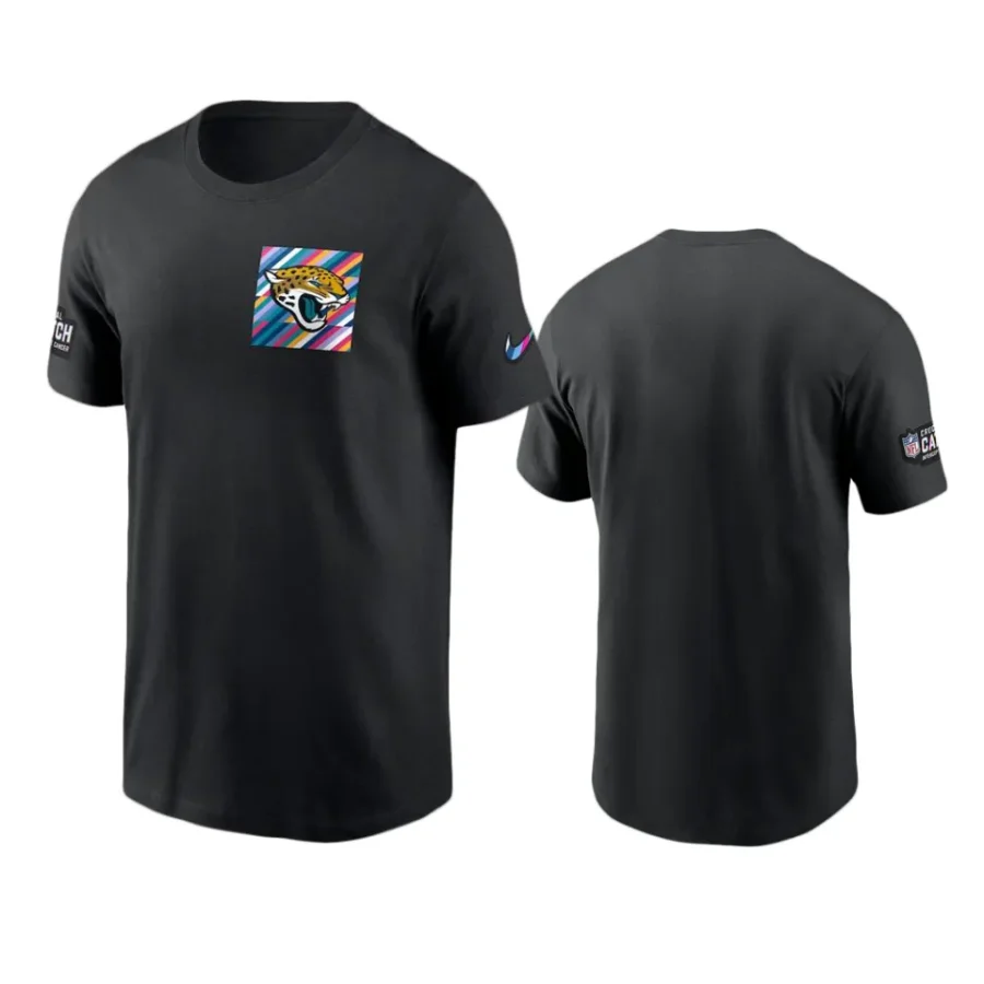 jacksonville jaguars black 2023 nfl crucial catch sideline t shirt