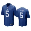 jacob eason giants royal game jersey