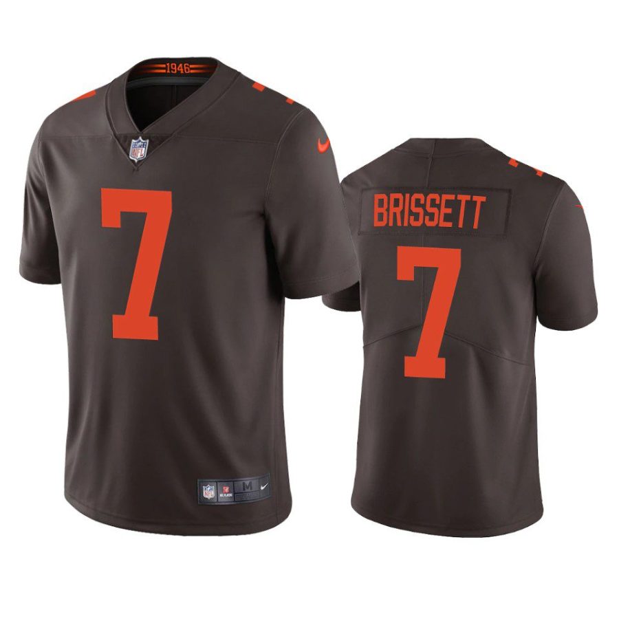 jacoby brissett browns brown vapor jersey