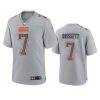 jacoby brissett browns gray atmosphere fashion game jersey
