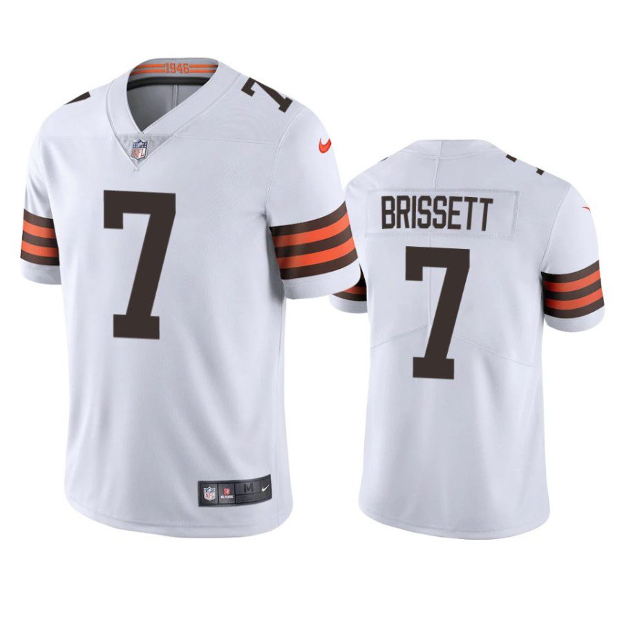 jacoby brissett browns white vapor jersey