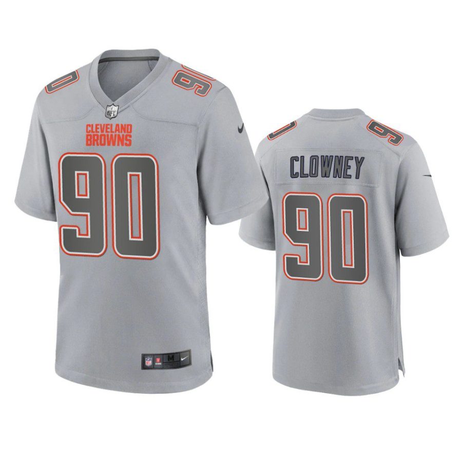 jadeveon clowney browns gray atmosphere fashion game jersey