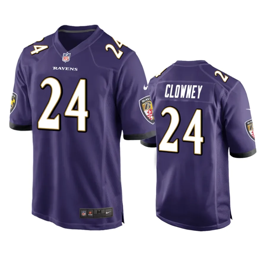 jadeveon clowney ravens purple game jersey