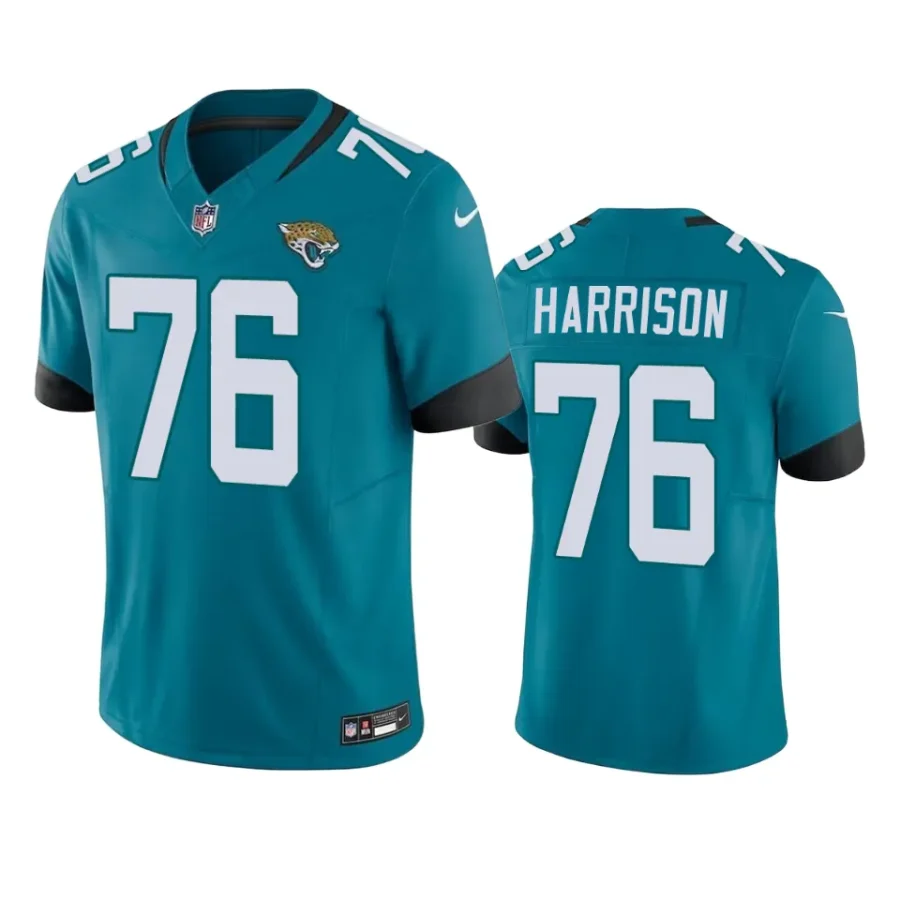 jaguars anton harrison teal vapor f.u.s.e. limited jersey