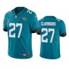 jaguars chris claybrooks teal vapor jersey