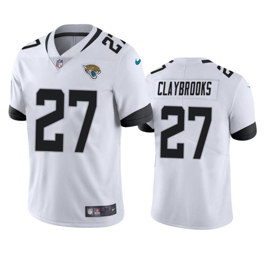 jaguars chris claybrooks white vapor jersey