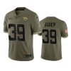 jaguars jamal agnew olive limited 2022 salute to service jersey