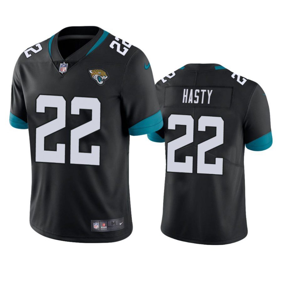 jaguars jamycal hasty black vapor limited jersey