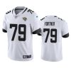 jaguars luke fortner white vapor jersey