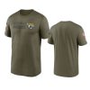 jaguars olive 2022 salute to service legend team t shirt