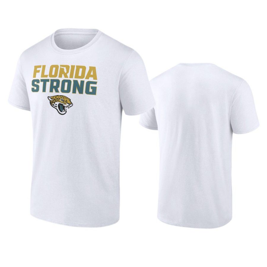 jaguars white florida strong t shirt