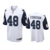 jake ferguson cowboys alternate game white jersey