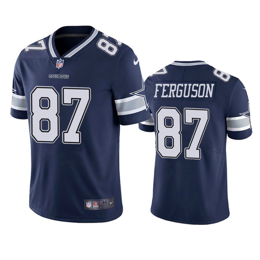 jake ferguson cowboys jersey navy vapor limited