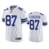 jake ferguson cowboys jersey white vapor limited