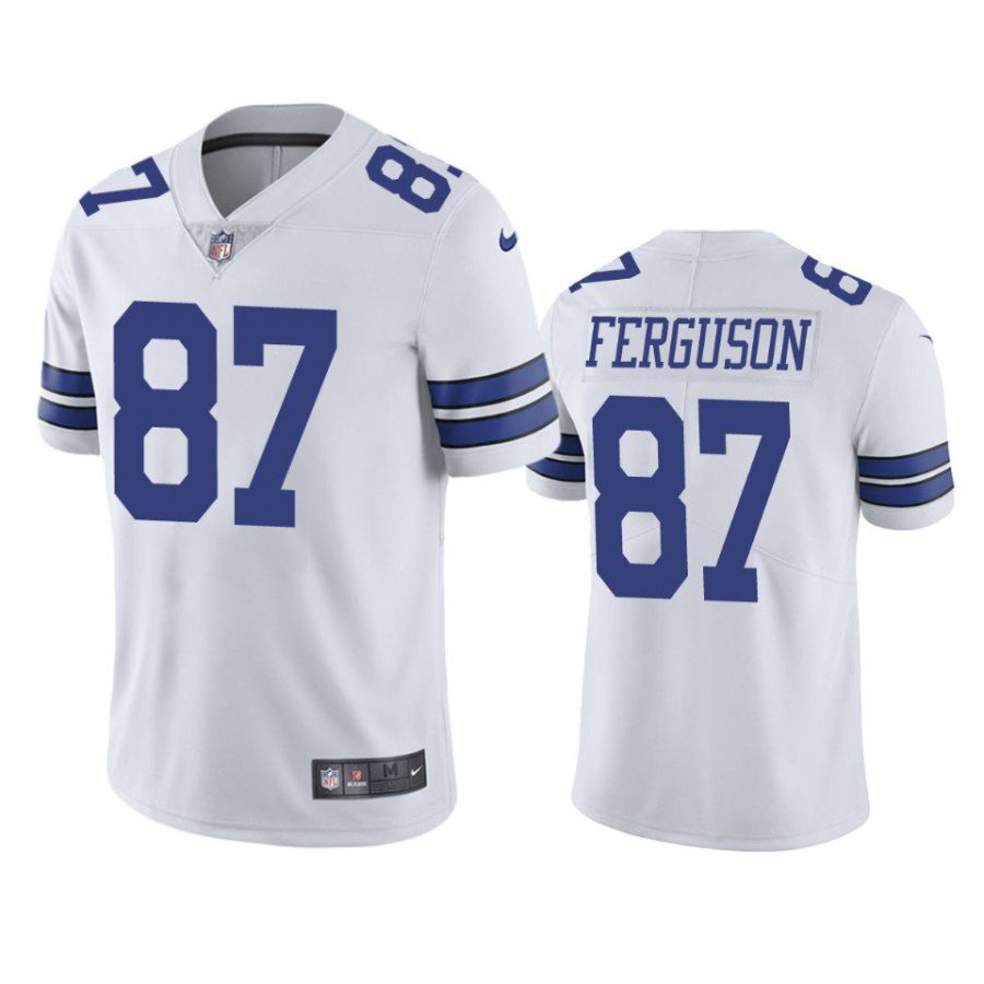 jake ferguson cowboys jersey white vapor limited