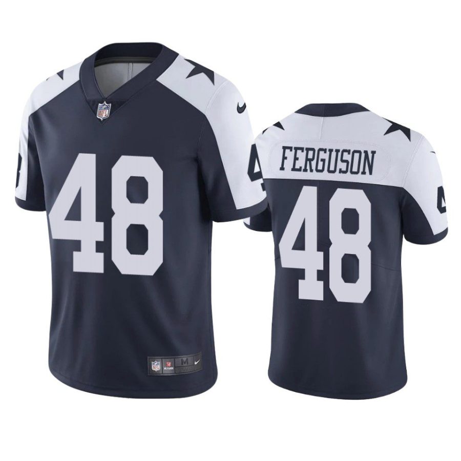 jake ferguson cowboys navy vapor jersey