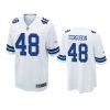 jake ferguson cowboys white game jersey