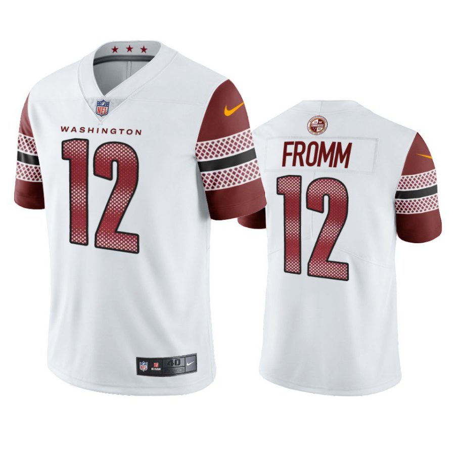 jake fromm commanders limited white jersey