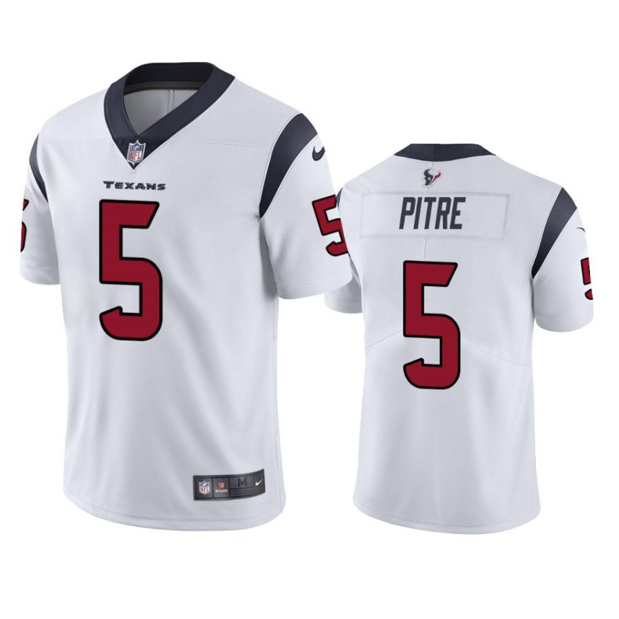 jalen pitre texans jersey white vapor limited