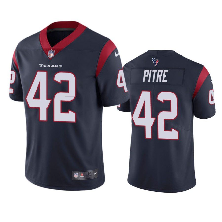 jalen pitre texans vapor limited navy jersey