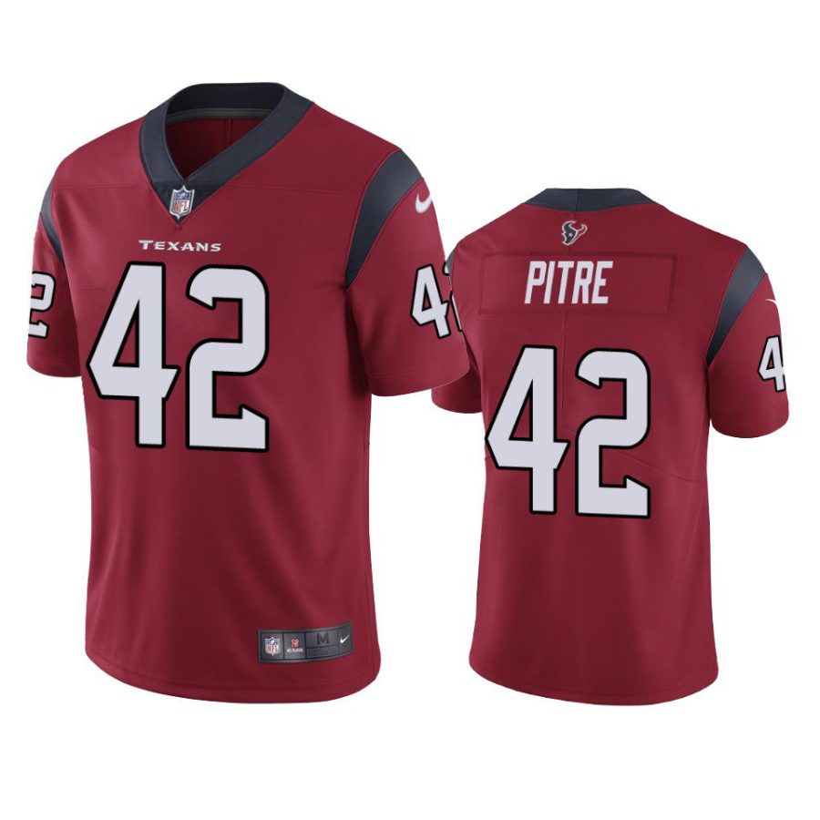 jalen pitre texans vapor limited red jersey