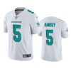 jalen ramsey dolphins white vapor limited jersey