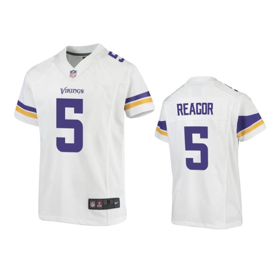 jalen reagor game youth white jersey