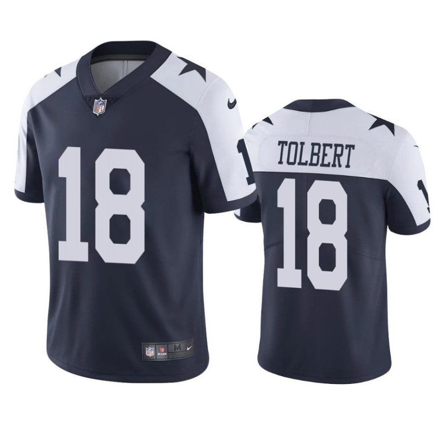 jalen tolbert cowboys navy vapor jersey