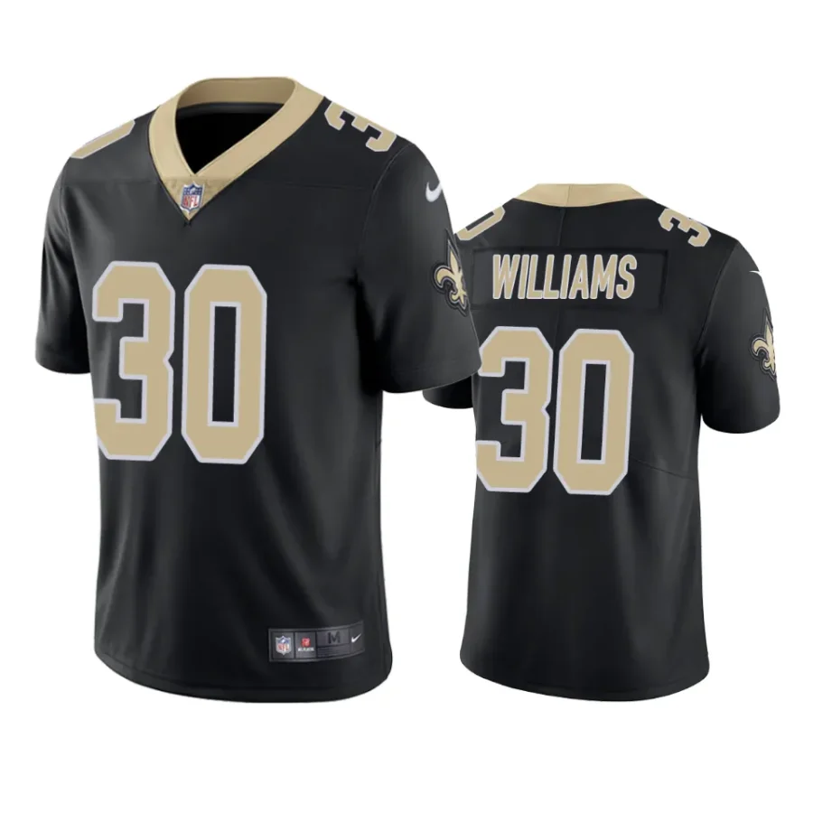 jamaal williams saints black vapor limited jersey