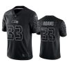 jamal adams seahawks black reflective limited jersey