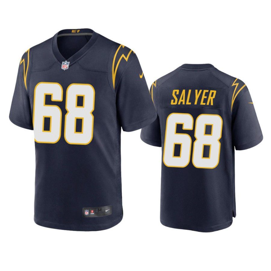 jamaree salyer chargers navy alternate game jersey