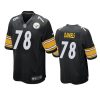 james daniels steelers game black jersey