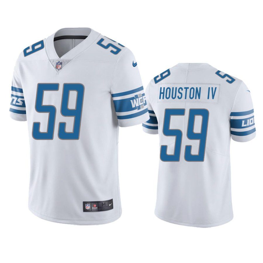 james houston iv lions vapor limited white jersey