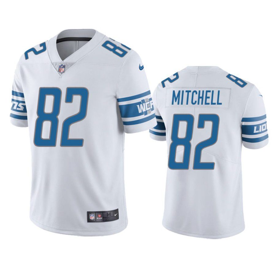 james mitchell lions vapor limited white jersey