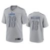 jameson williams lions atmosphere fashion game gray jersey