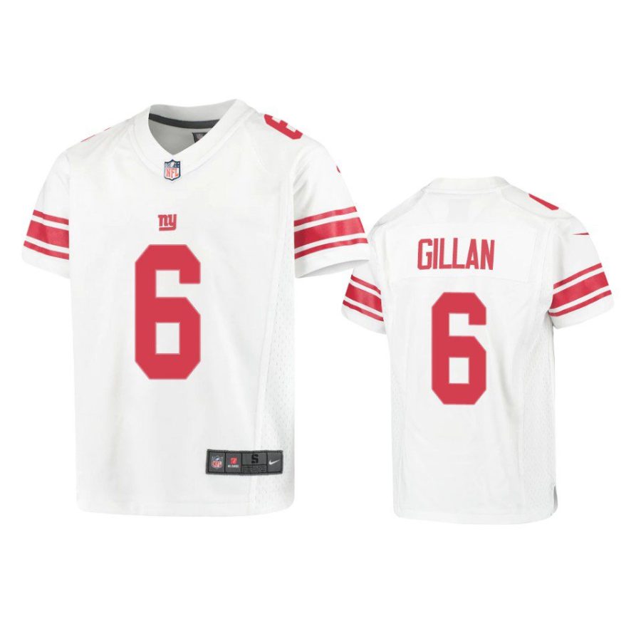 jamie gillan game youth white jersey