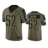 jamin davis commanders olive salute to service limited jersey