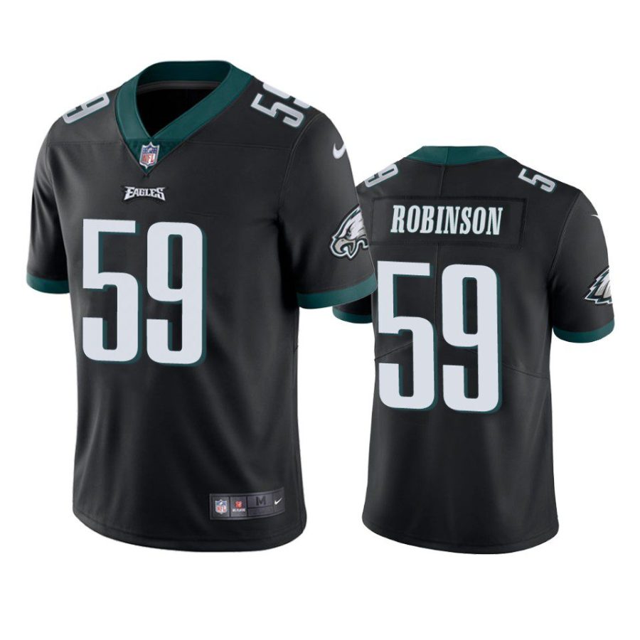 janarius robinson eagles black vapor limited jersey