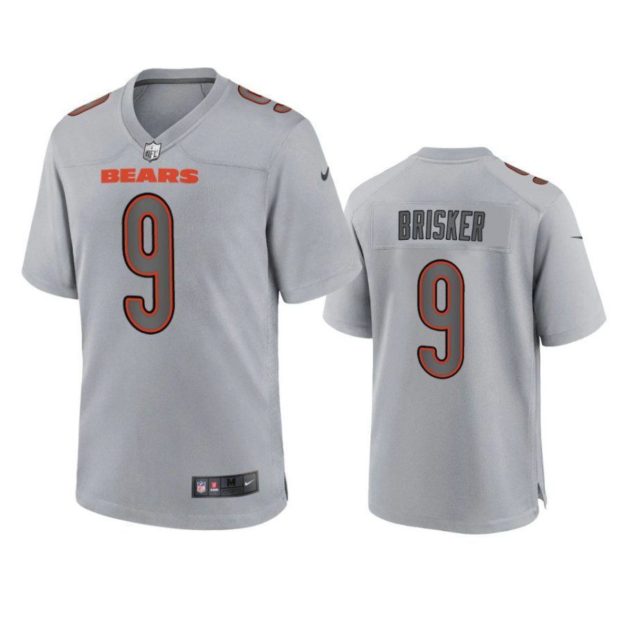 jaquan brisker bears gray atmosphere fashion game jersey