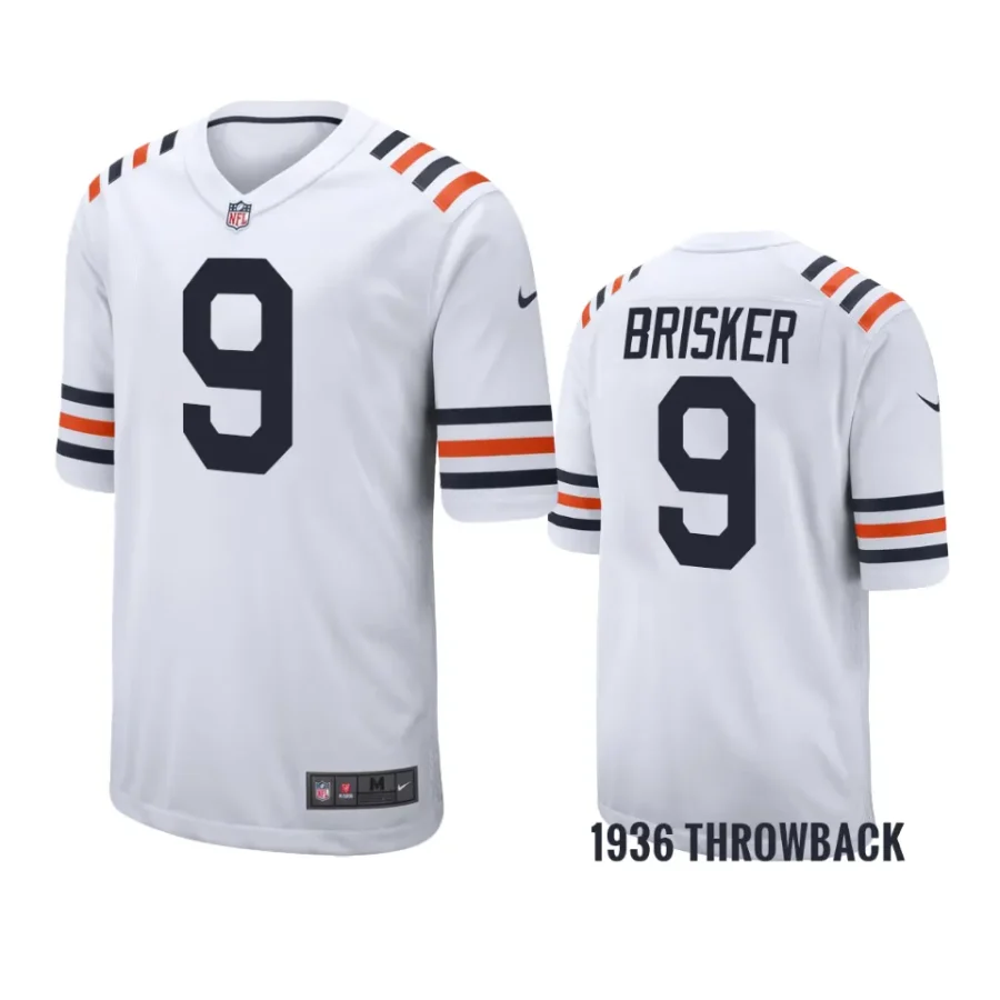 jaquan brisker bears white 1936 throwback jersey