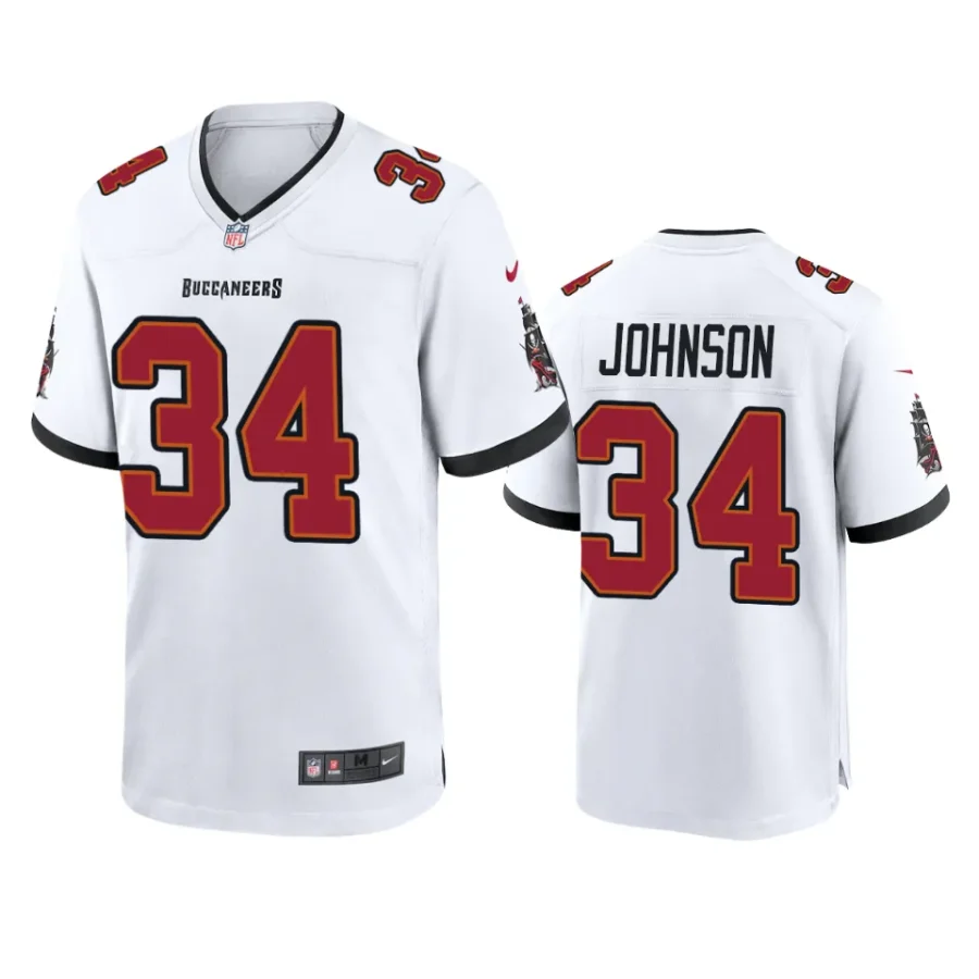 jaquan johnson buccaneers white game jersey