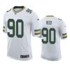 jarran reed packers jersey white vapor limited