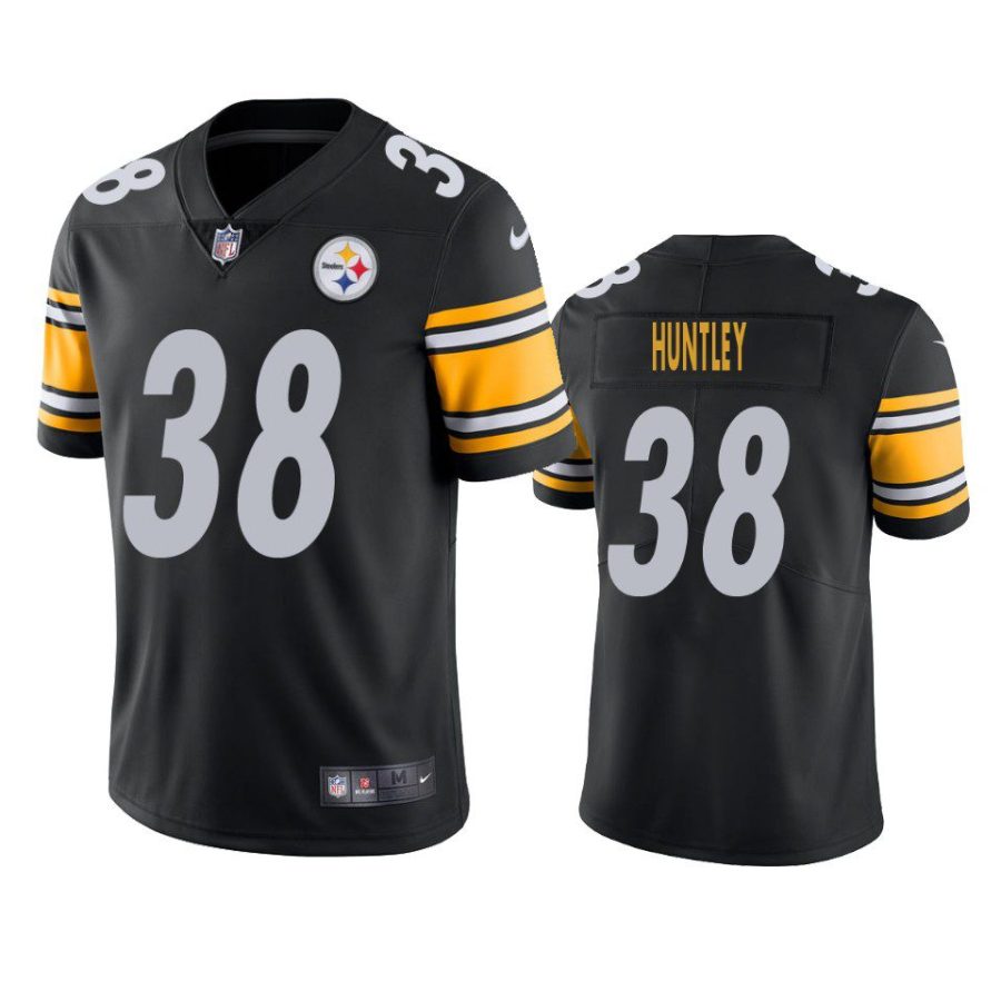 jason huntley steelers black vapor limited jersey