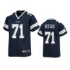 jason peters game youth navy jersey