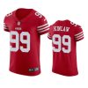 javon kinlaw 49ers scarlet vapor elite jersey