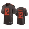 jeff driskel browns brown alternate game jersey